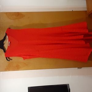 Dana Buchanan fun summer dress in orange,  size M